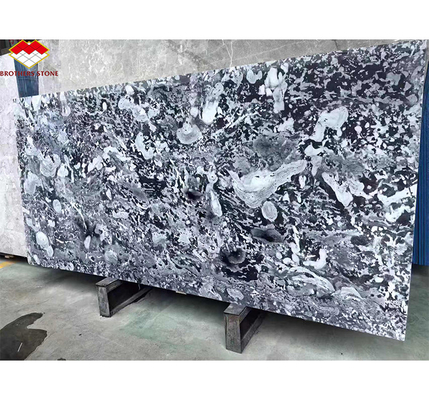 Modern Blue Granite Slab lucidato per hotel e decorazioni domestiche all'interno di Brothers Stone