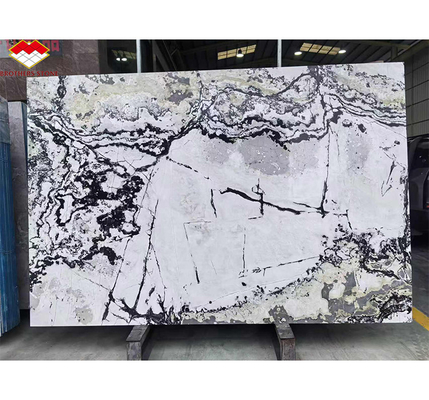 Hotel e Home Design Grandi Slab Panda Bianco Granito Nero Vene Banchi da cucina
