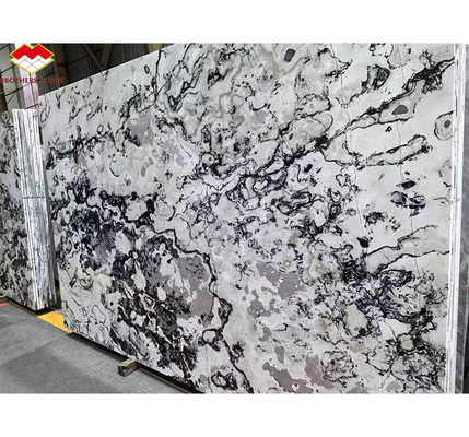 Hotel e Home Design Grandi Slab Panda Bianco Granito Nero Vene Banchi da cucina