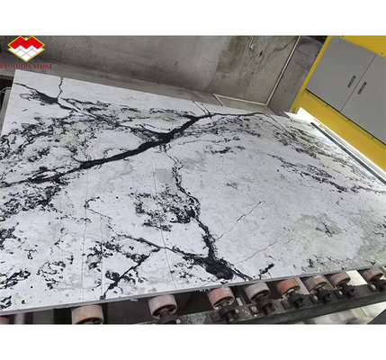 Hotel e Home Design Grandi Slab Panda Bianco Granito Nero Vene Banchi da cucina