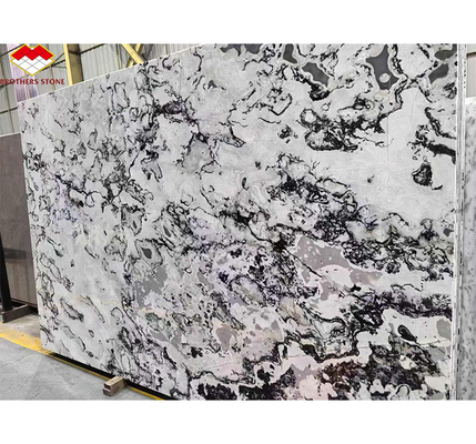 Hotel e Home Design Grandi Slab Panda Bianco Granito Nero Vene Banchi da cucina