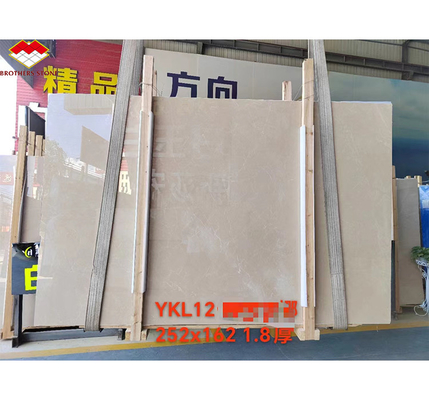 Calcite marmo lucidato Bianco Botticino per High End Shanna Beige Wall Panel Design