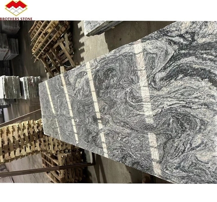 Slab di granito grigio scuro per scale e pavimenti