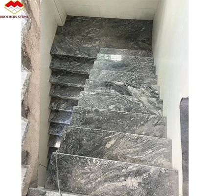 Slab di granito grigio scuro per scale e pavimenti