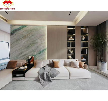 Polito Royal Green Quartzite Natural Green Gaya Marmo Grandi piastrelle per pavimenti e pareti degli hotel per tavolo da caffè