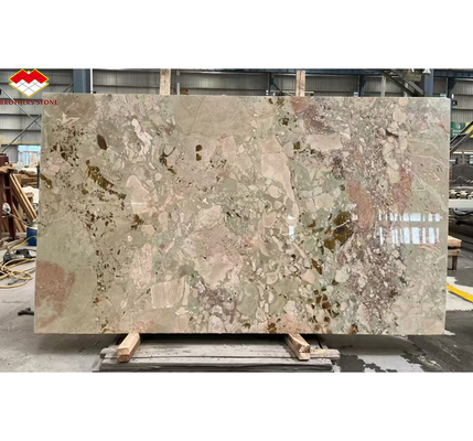 Moderno design alberghiero lucidato Monet giardino marmo grande lastra per bagno vanità vasca da bagno