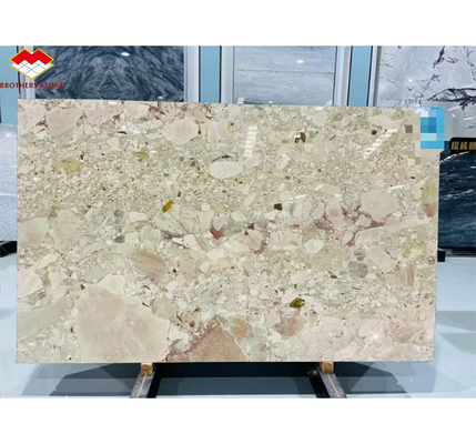 Moderno design alberghiero lucidato Monet giardino marmo grande lastra per bagno vanità vasca da bagno