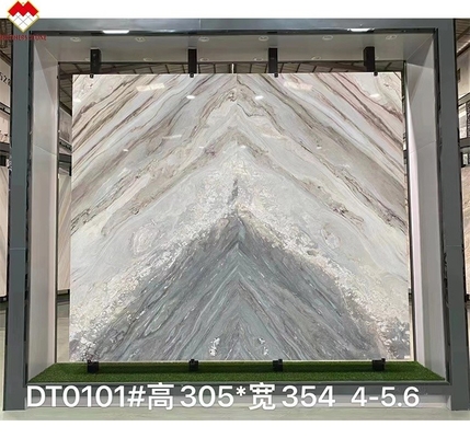 Grandi lastre di pietra in forma di palissandro marmo blu per copertura di pareti e pavimenti di appartamenti