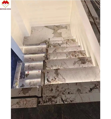 Finitura di superficie opaca personalizzata Popolare MOHS 6-7 Durezza Cassa di scala in pietra sinterizzata