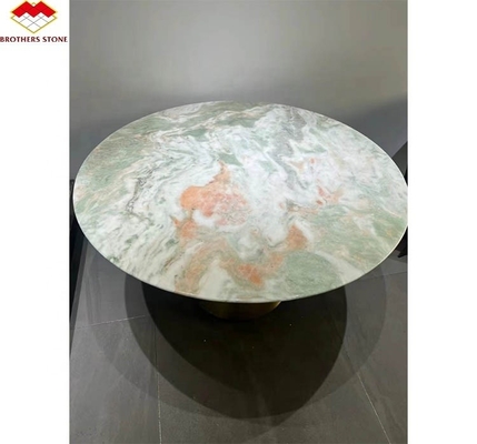 Stile di design moderno Pietra di marmo in giada verde onicso per la parete e il tavolo del bagno