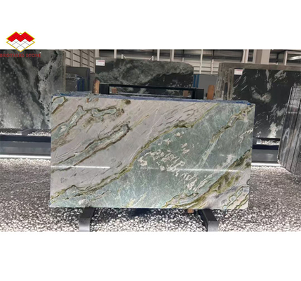 Maldive Blu Luxury Stone Traslucido lucidato Big Slab per Hotel Set Tavola da pranzo
