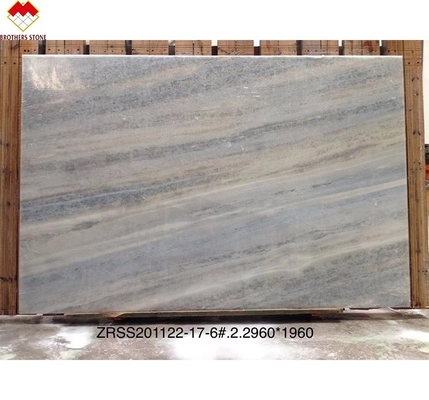 Grandi lastre retroilluminate calcite azulata Brasile diamante blu cristallo di marmo lamiera di parete lastre