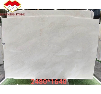 Hotel Moderno Royal White Onyx Confezionato in lamiera di marmo tagliato su misura