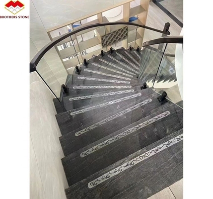 Piastrelle di granito blu Vizag lucidate in stile moderno per il piano e il piano della cucina