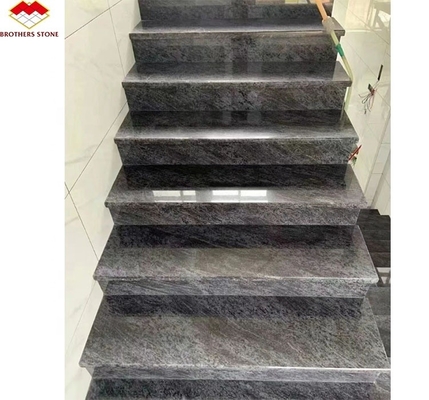 Piastrelle di granito blu Vizag lucidate in stile moderno per il piano e il piano della cucina