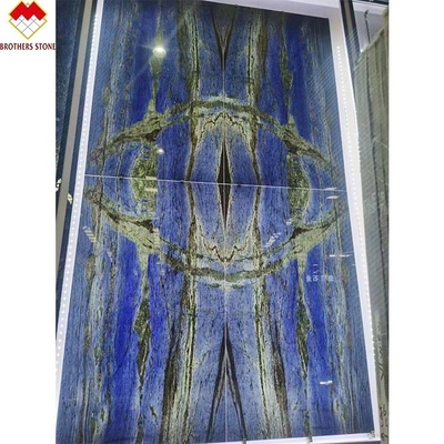 Design moderno lusso elegante Brasile Sogno Zaffiro Pietra blu retroilluminato Labradorite Blu Granito