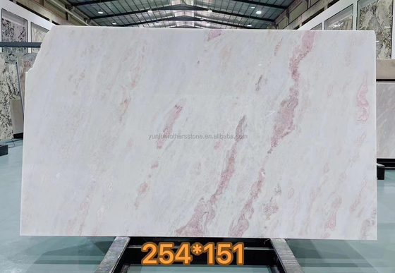 Villa di design moderno grafica con lastra di marmo Onyx