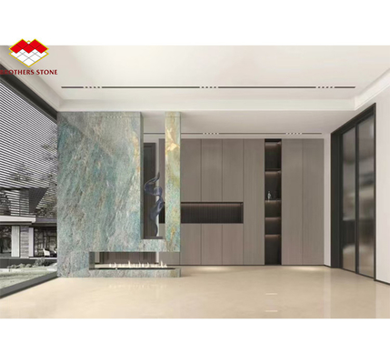 Amazon Blu Luxury Stone con superficie lucidata Modern Home Countertops and Wall Decor