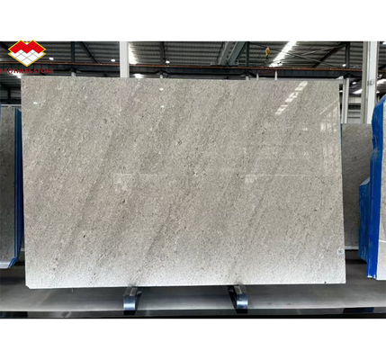 Italian Kwong Grigio Marmo Modern Slab Hotel Bagno Pannelli murali Piastrelle lucide