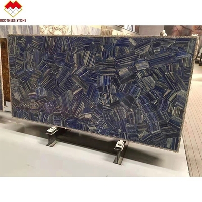 Moderne Piastrelle Azzurro Bahia Marmo Blu colore Lemuriano Blu Granito lastra per la decorazione degli interni