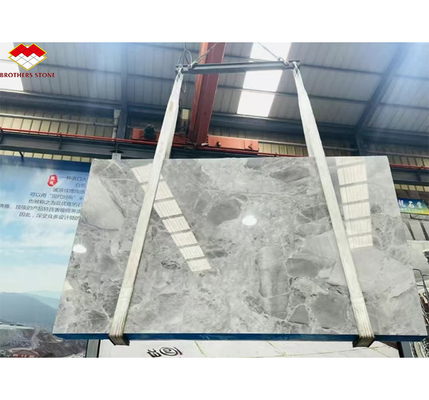 Yinsha Italian Grey Marble Stone Big Slab per pavimenti di hotel e scale interne
