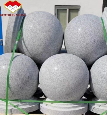 Moderna piastrella di granito di lusso per la superficie lucidata Parcheggio a palla di barricate esterne