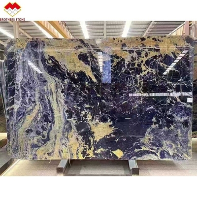 Sapphire di sogno lucidato Blu Onyx Quartzite lastre di pietra di lusso retroilluminato Traslucido