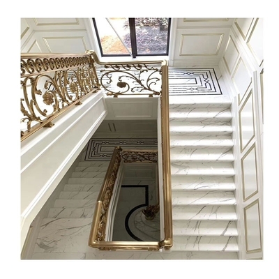 Unico blu Onyx retroilluminazione Scala Riser Balustrade per 8-30mm Spessore Arc Scale