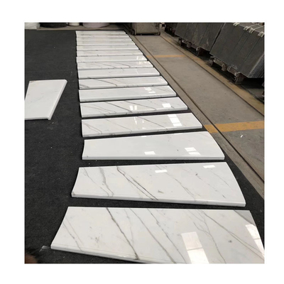 Decorazione per la casa Beige Pietra naturale Slab Granito Marmo con finitura lucidata ODM OEM