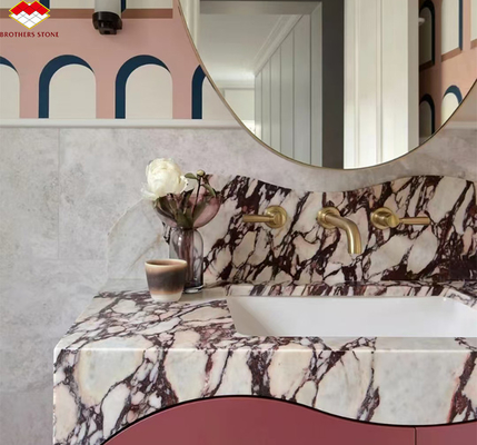 Moderno Calacatta Viola Marmo Vanity Lavabo per Big Slab Cucina Menù e lavandini