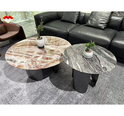 Pietra di calcite marrone di Venezia Ideale per tavolo da pranzo rotondo e mobili domestici