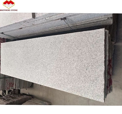Granito cinese di lusso Granito bianco in alluminio tagliato su misura lastre di fiamme per pavimenti scale