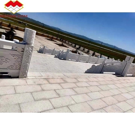 Granito cinese di lusso Granito bianco in alluminio tagliato su misura lastre di fiamme per pavimenti scale