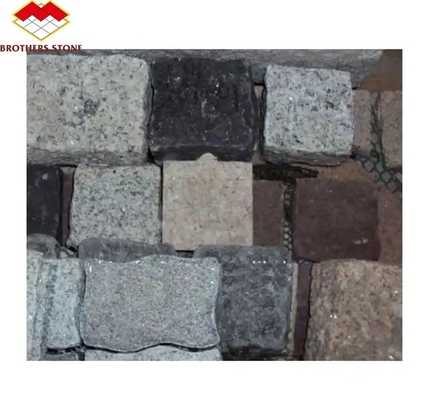 Migliora l' esterno della tua casa con una pietra di granito incandescente grigia tagliata su misura 10x10x10