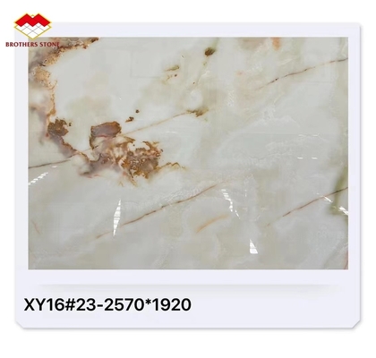 Pietra di marmo bianco e onico lucidato La scelta perfetta per piastrelle di bagno di lusso