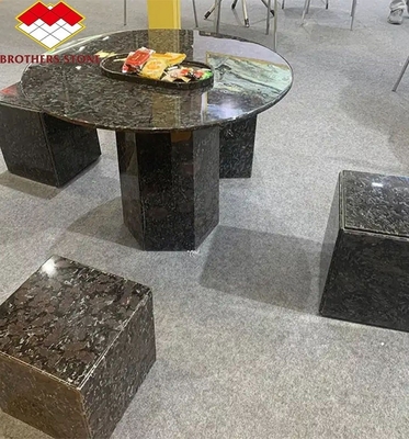 Base da tavolo in granito cinese in pietra naturale per tavolo rotondo pulito moderno tagliato a misura