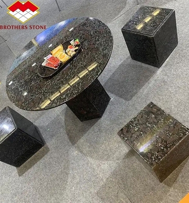 Base da tavolo in granito cinese in pietra naturale per tavolo rotondo pulito moderno tagliato a misura