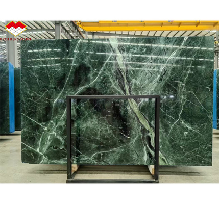 Calcite marmo verde scuro per il design moderno villa bagno lavandino e tavolo da pranzo