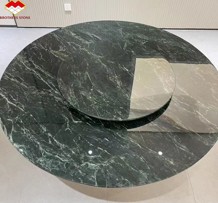 Calcite marmo verde scuro per il design moderno villa bagno lavandino e tavolo da pranzo