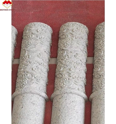 Colonna di granito in marmo in stile americano intagliata Colonna rotonda cava in vendita a Yunfu