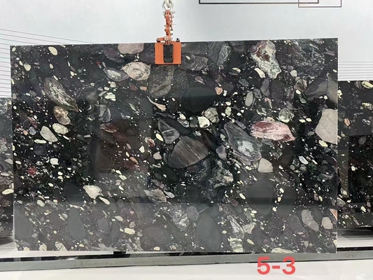 Dolomite marmo 3D rivestimento di parete di pietra per il tavolo da tavolo della villa in disegno personalizzato