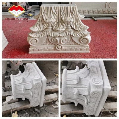 Piedestal di marmo solido in stile di design moderno per pilastro antiscivolo e bello