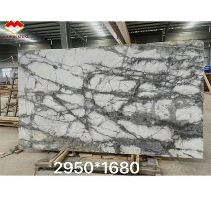 Stile di design moderno Pietra di lusso Fiume nevoso lastre di marmo per l'arredamento