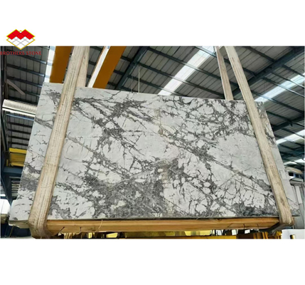 Stile di design moderno Pietra di lusso Fiume nevoso lastre di marmo per l'arredamento