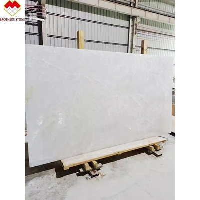 Slab di marmo in onyx naturale traslucido per il pannello di muro retroilluminato