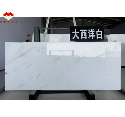 Yunfu Brothers Stone Prezzo più economico Bianco Marmo di bellezza con vene grigie Alta qualità Atlantico Bianco Marmo Rivestimento