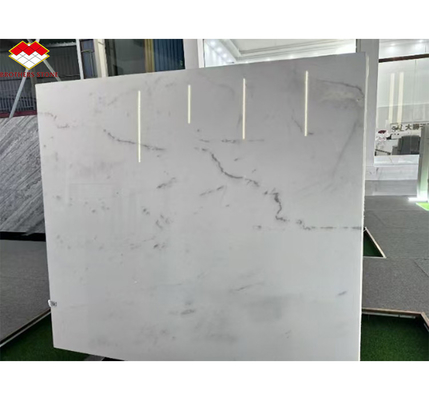 Yunfu Brothers Stone Prezzo più economico Bianco Marmo di bellezza con vene grigie Alta qualità Atlantico Bianco Marmo Rivestimento