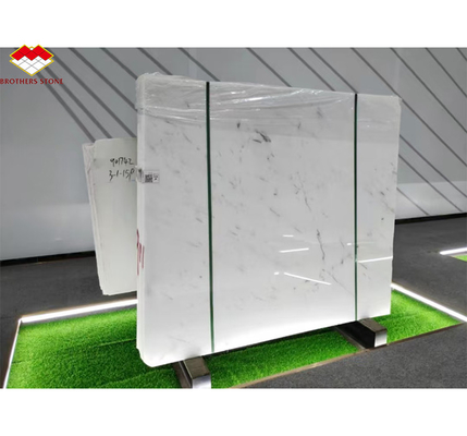 Yunfu Brothers Stone Prezzo più economico Bianco Marmo di bellezza con vene grigie Alta qualità Atlantico Bianco Marmo Rivestimento