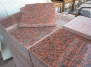 Lucidato/smerigliatrice le mattonelle della pietra del granito G562, lastra rossa del granito della foglia di acero