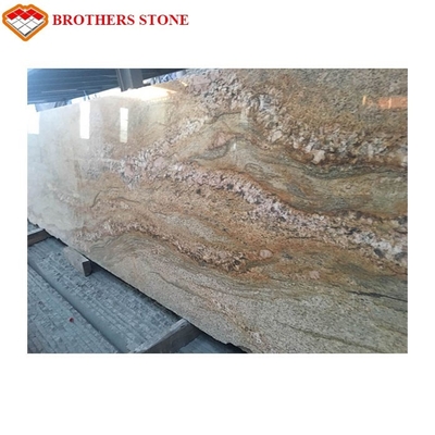Lastra di pietra naturale del granito dell'oro del Kashmir per la piastrella per pavimento o il controsoffitto